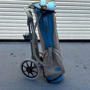 Finesse vintage pro‎ only MacGregor retro golf bag with walking stand